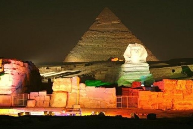 Sound & Light at Giza Pyramids Sound & Light at Giza Pyramids