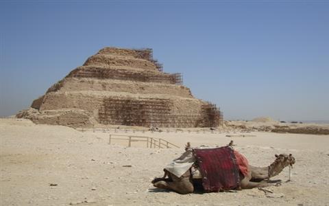 Cairo Day Trip to Giza Pyramids, Memphis & Sakkara from Alexandria port